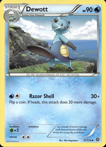 Dewott 114 non - dewott, 31/114