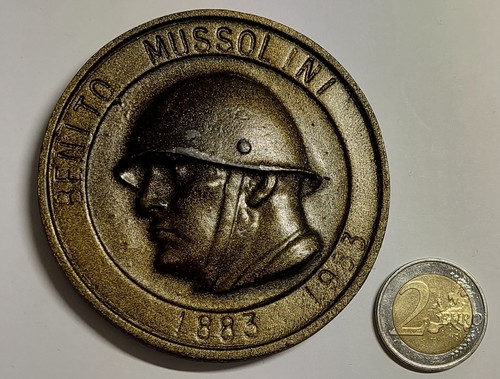 Medaglia benito mussolini - medaglia, 1883