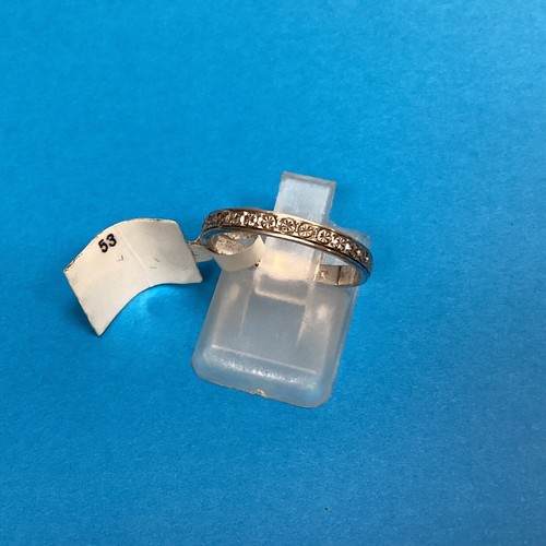 Bague alliance argent 925 - en,