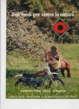 advertising Pubblicità -MOTO CIMATTI KAIMAN 50 1976-MOTOITALIANE ENDURO EPOCA