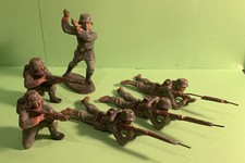 LOTTO 6 SOLDATINI TEDESCHI IN