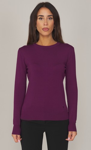 Maglia trussardi girocollo - trussardi,
