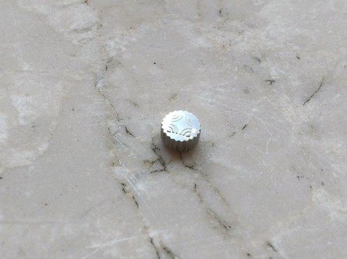 70s zenith vintage steel crown - vintage,