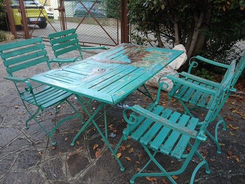 Completo giardino tavolo - tavolo, e