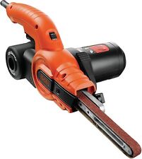Black+Decker KA900E Lima Elettrica 350W 230V Levigatrice 3 Nastri 13mm Inclusi