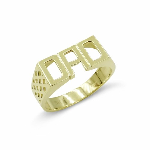 Anello papà oro 8 mm - anello,