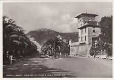 FINALE LIGURE: Viale delle Palme e Villa Argentina
