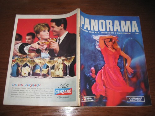 Rivista panorama 1962 - rivista, panorama=1962/3=cover