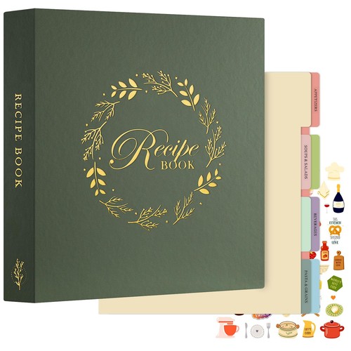 Raccoglitore ricette 5x11 - ricette, 8,5x11