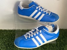 Adidas Overdub rekord scarpe da ginnastica blu uk 3,5 nuove con scatola mod anni 80 casual