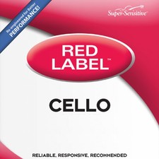 Violoncello etichetta rossa