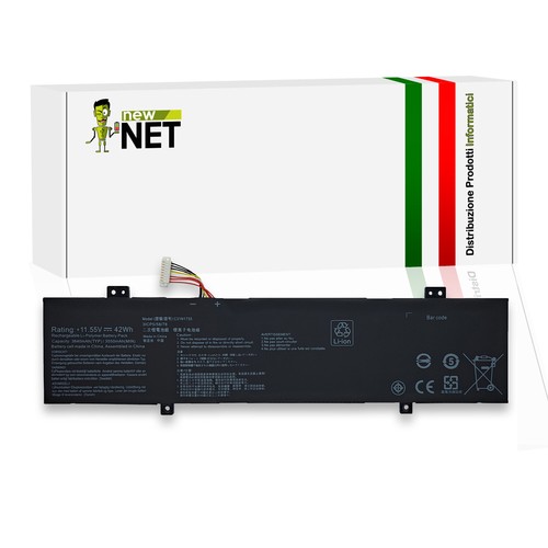 Batteria compatibile con asus - batteria,