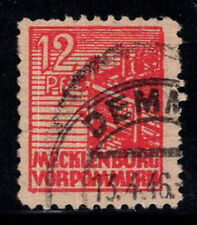 Occupazione Alleata 1946 Michel 36x Timbrato 80% Agricoltura, 12 pf