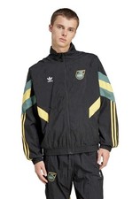 Adidas Jamaica Football Federation Soccer Track Jacket Uomo S Nuovo con etichette $110 IN5568
