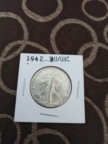 1942 walking liberty - liberty, mezzo
