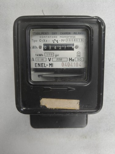Contatore elettrico monofase - contatore,