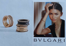 Pubblicità Advertising Werbung Italian Clipping 2021 BULGARI Zendaya Gioielli