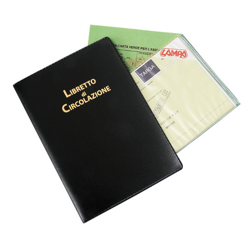 Porta libretto circolazione - libretto,