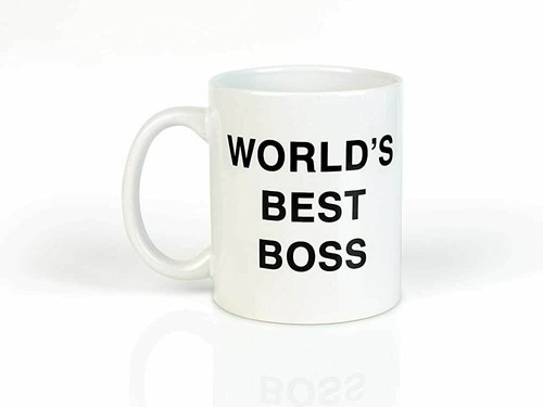World best boss mug - boss, dunder