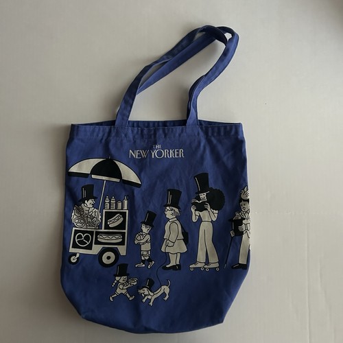 Borsa tote tela blu - tela, new
