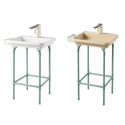 Lavabo portatile con supporto