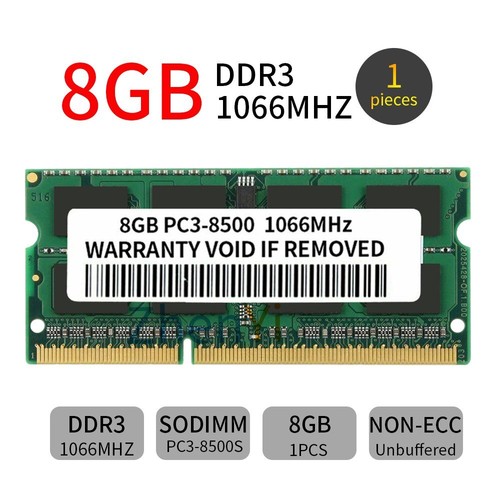 8gb module ddr3 pc3 8500 - 8gb,