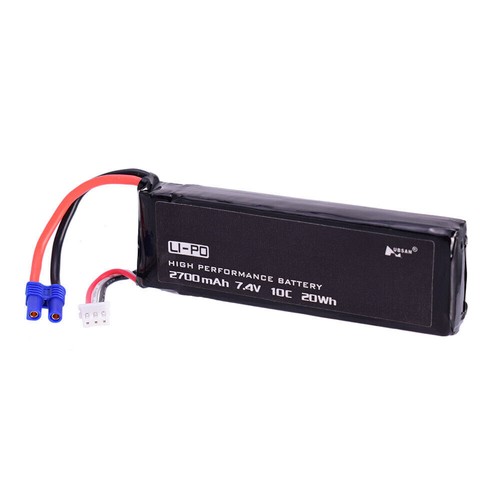 Batteria lipo 4v 2700mah - 1x, 7.4v