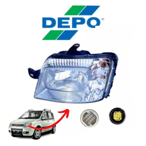 Faro fiat panda - fiat, 169
