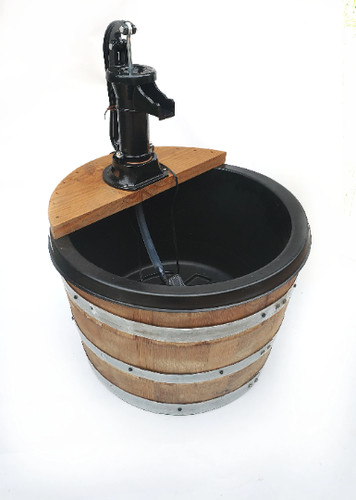 Fontana botte vino - fontana, a