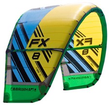 Cabrinha FX 8 2DR Doppio Ripstop 1X Sistema di Sicurezza Kite Kitesurf 8m