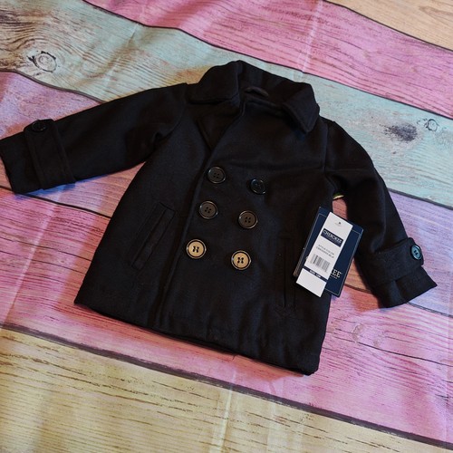 Cappotto doppiopetto nero