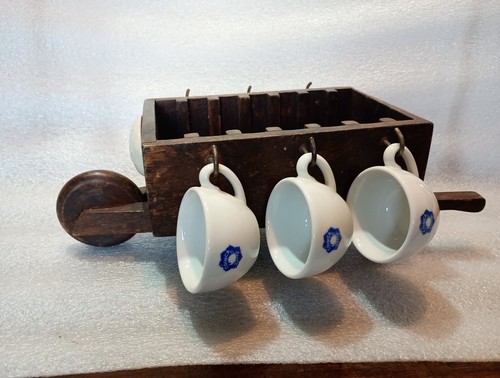Carretto del caffè - carretto, tazzine