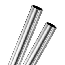 Per 2 Pezzi Tubo Acciaio Inox