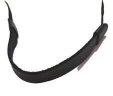 Jugulaire cuir noir pour Képi