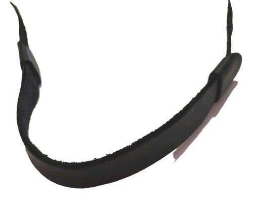 Jugulaire cuir noir - pour, képi