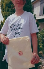 T-SHIRT CMBYN PEACH MANICA CORTA GIROCOLLO MAGLIA COTONE RIGENERATO UNISEX  