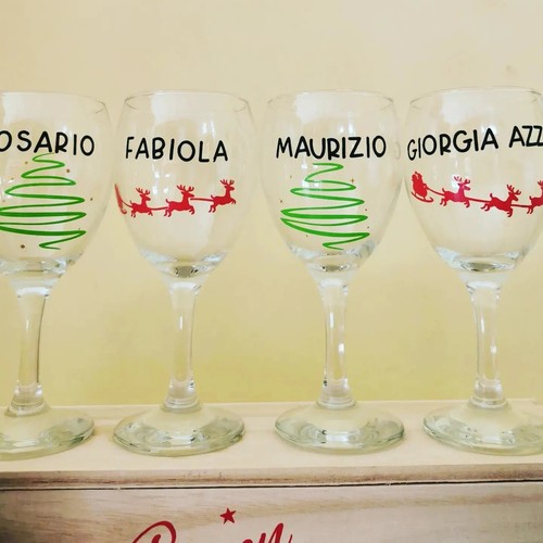 Coppia calici vino