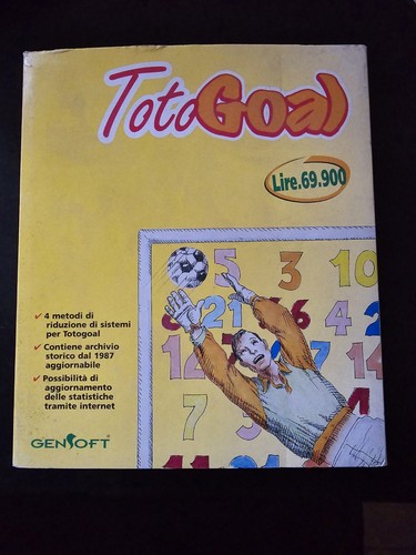 Totogoal gensoft rom - gensoft, cd-rom