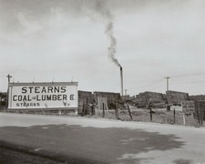 Insegna stearns coal lumber - &,