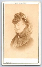 Cdv 1870 béresford actrice - cdv,