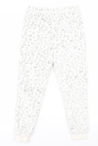 Pantalone jogger bianco