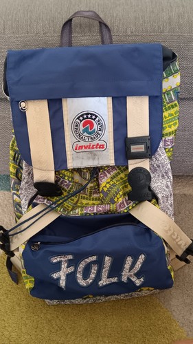 Zaino invicta folk - zaino, blu