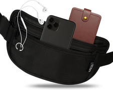 Marsupio Antifurto Con Protezione RFID, Marsupio Uomo E Donna, Portadocumenti Da