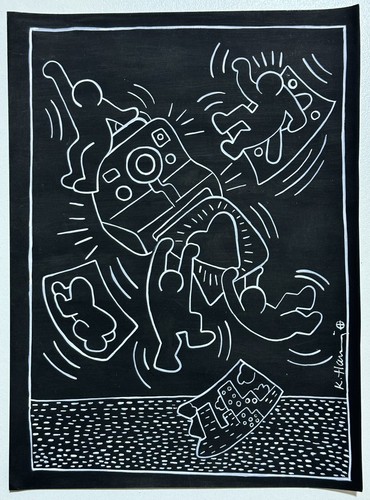Keith haring - (fatto, mano)