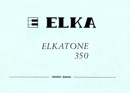 Elka elkatone 350 service - elkatone,