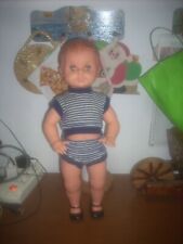 bambolotto vintage PETITE COLLINS logo testa d aquila h.cm 52-france leggi....