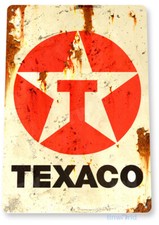 INSEGNA LATTA Texaco insegna