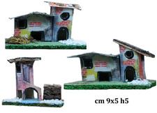 set 3 pz casa presepe