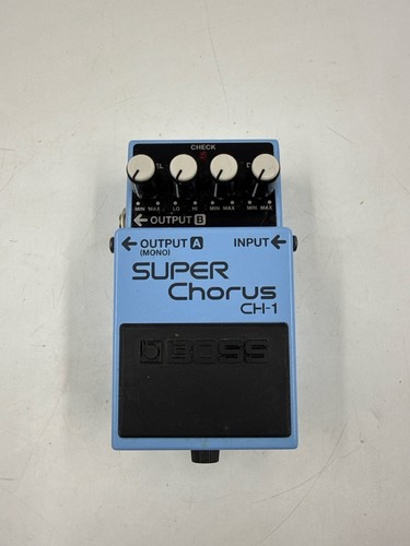 Boss super chorus guitar - super, ch-1