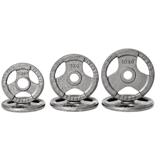 Homcom set dischi - pesi, da